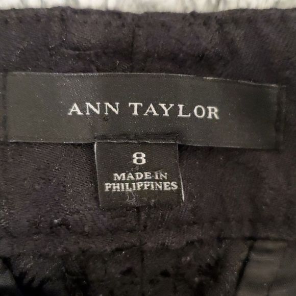 Black Ann Taylor dress pants size 8 - Picture 2 of 9